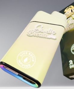 Buy The Redesigned Gold Coast Clear Garlic Breath 2g Live Resin Infused Gen 2 Disposable Vape 2024 For Sale Online